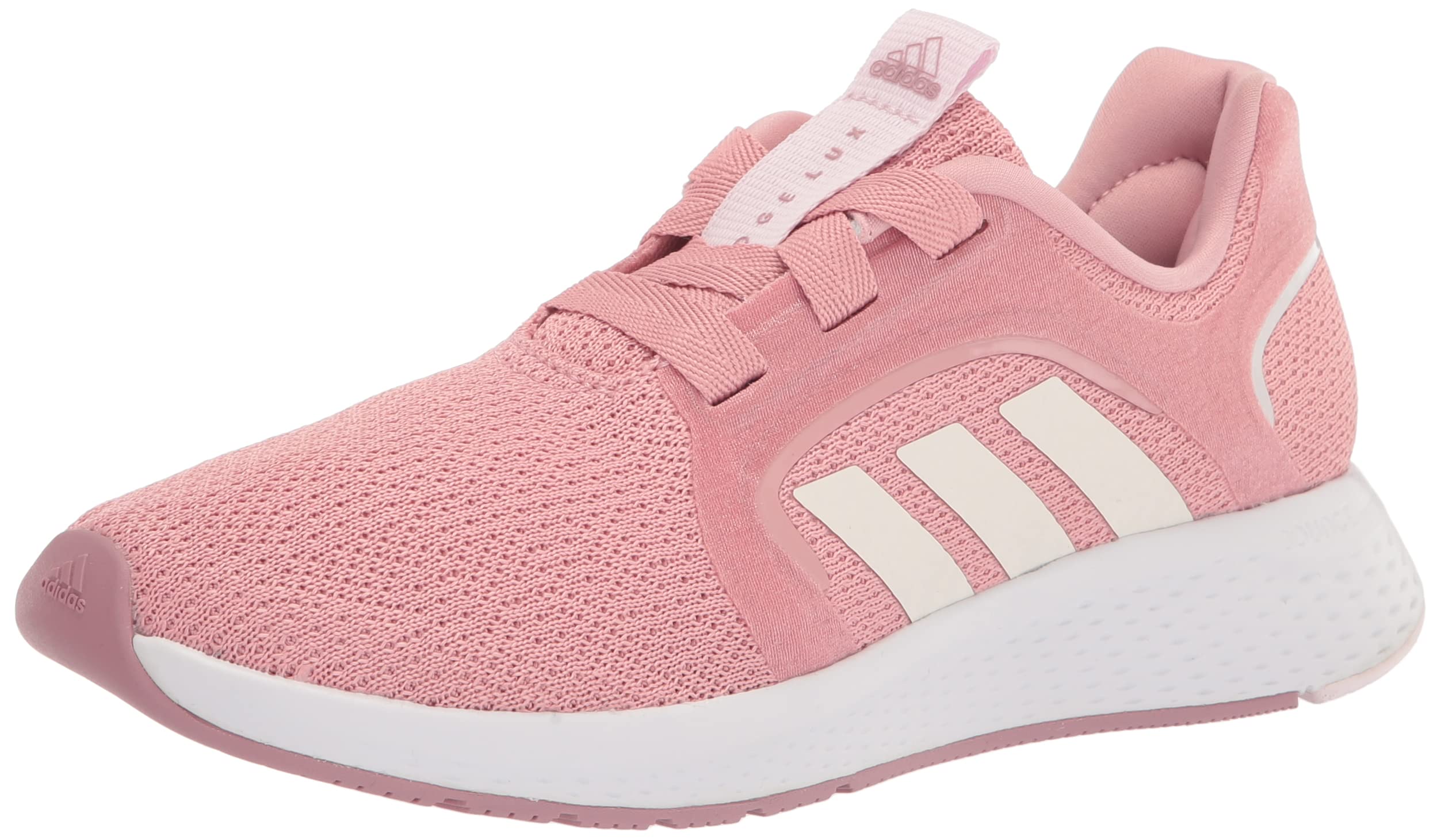 adidas Women's Edge Lux Running Shoe, Wonder Mauve/Chalk White