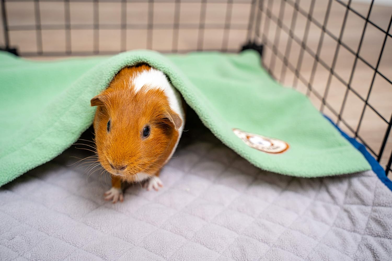 GuineaDad Guinea Pig Fleece Cage Liner Burrowing Pocket Sleeve
