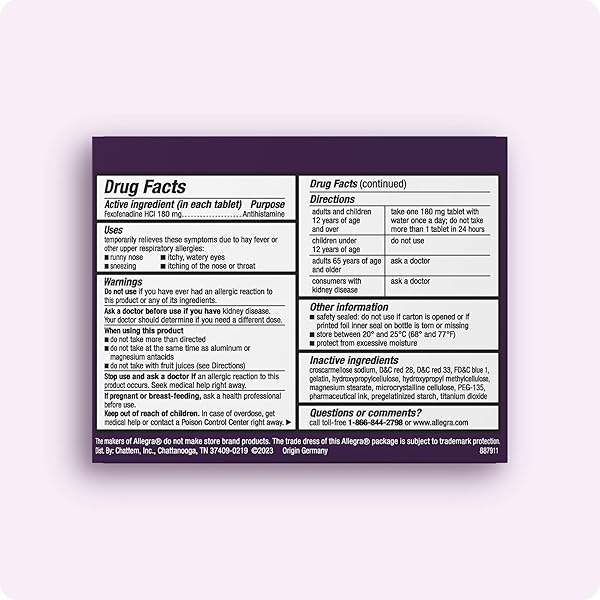 ALLEGRA ADULT 24-HOUR ALLERGY RELIEF GELCAPS WITH BONUS TISSUE PACK, NON-DROWSY INDOOR AND OUTDOOR ALLERGY MEDICINE, 180 MG FEXOFENADINE HCI ANTIHISTAMINE PILL, 60-COUNT