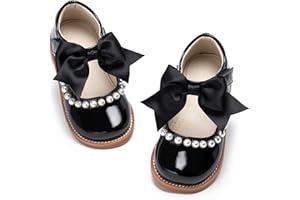 ESTINE Girls School Uniform Oxfords - Toddler Girl Mary Jane Dress Shoes for Wedding Party