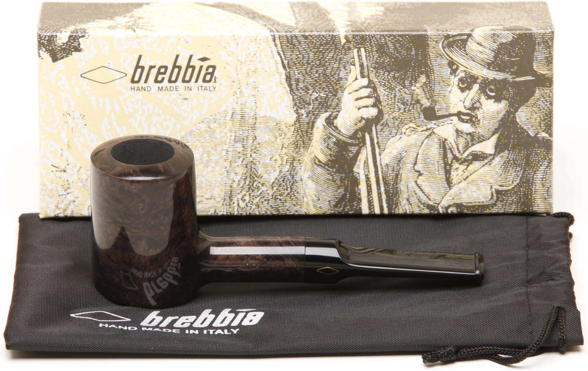 Brebbia Junior Noce 2710 Tobacco Pipe