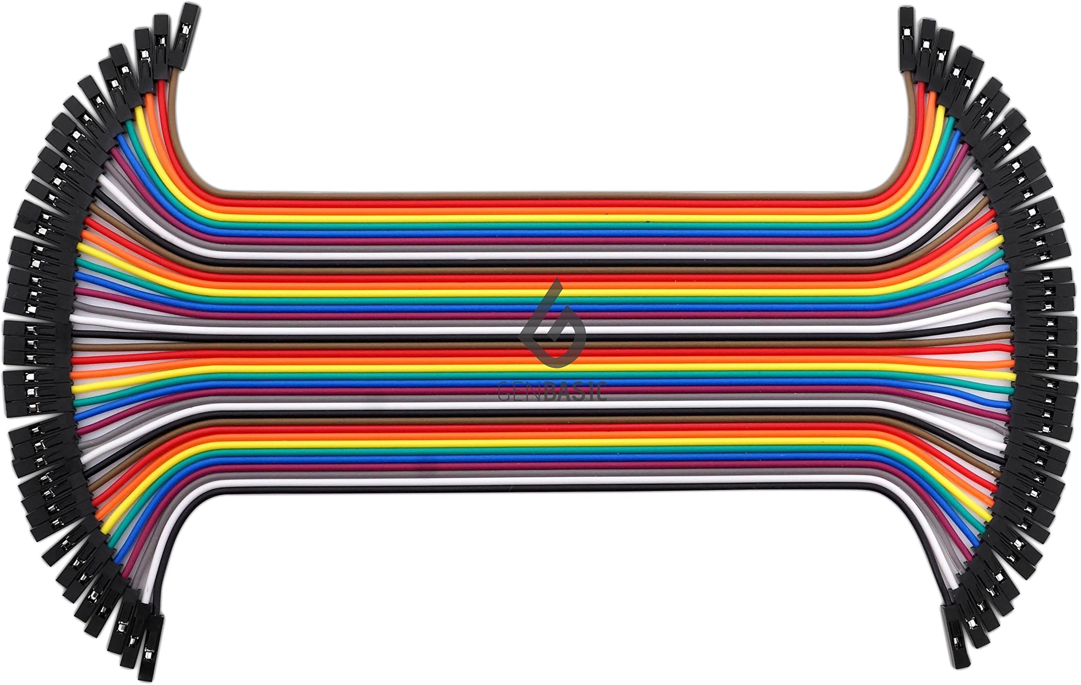 40 Piece Female to Female Jumper Wires (8 Inch)