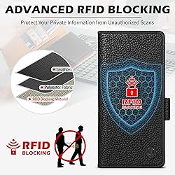 SHIELDON Wallet Case for Galaxy S25 Ultra