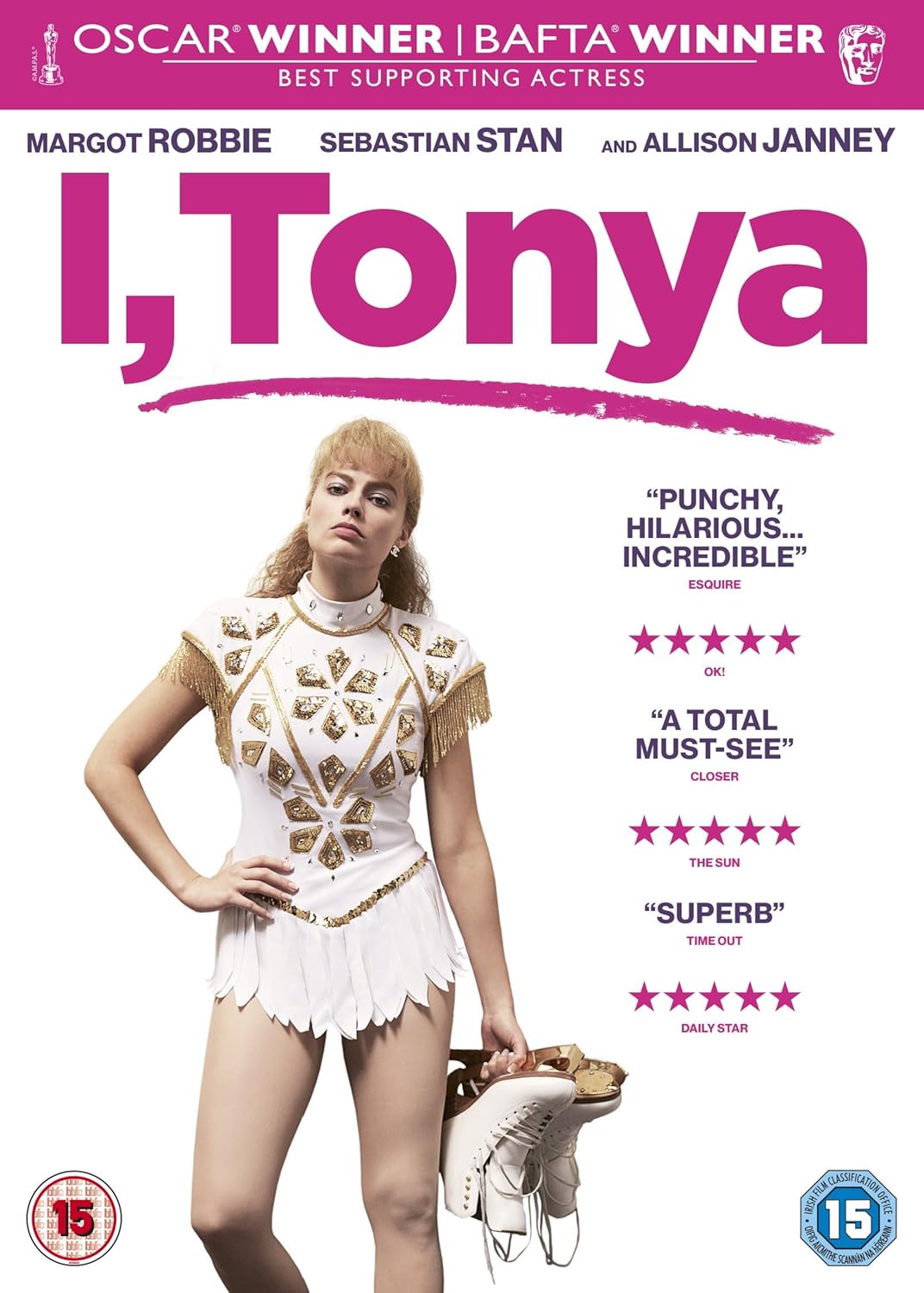 I Tonya Dvd 2018 Amazon Co Uk Margot Robbie Sebastian Stan Allison Janney Julianne Nicholson Paul Walter Hauser Bobby Cannavale Bojana Novakovic Caitlin Carver Maizie Smith Mckenna Grace Nicolas Karakatsanis Craig Gillespie Margot