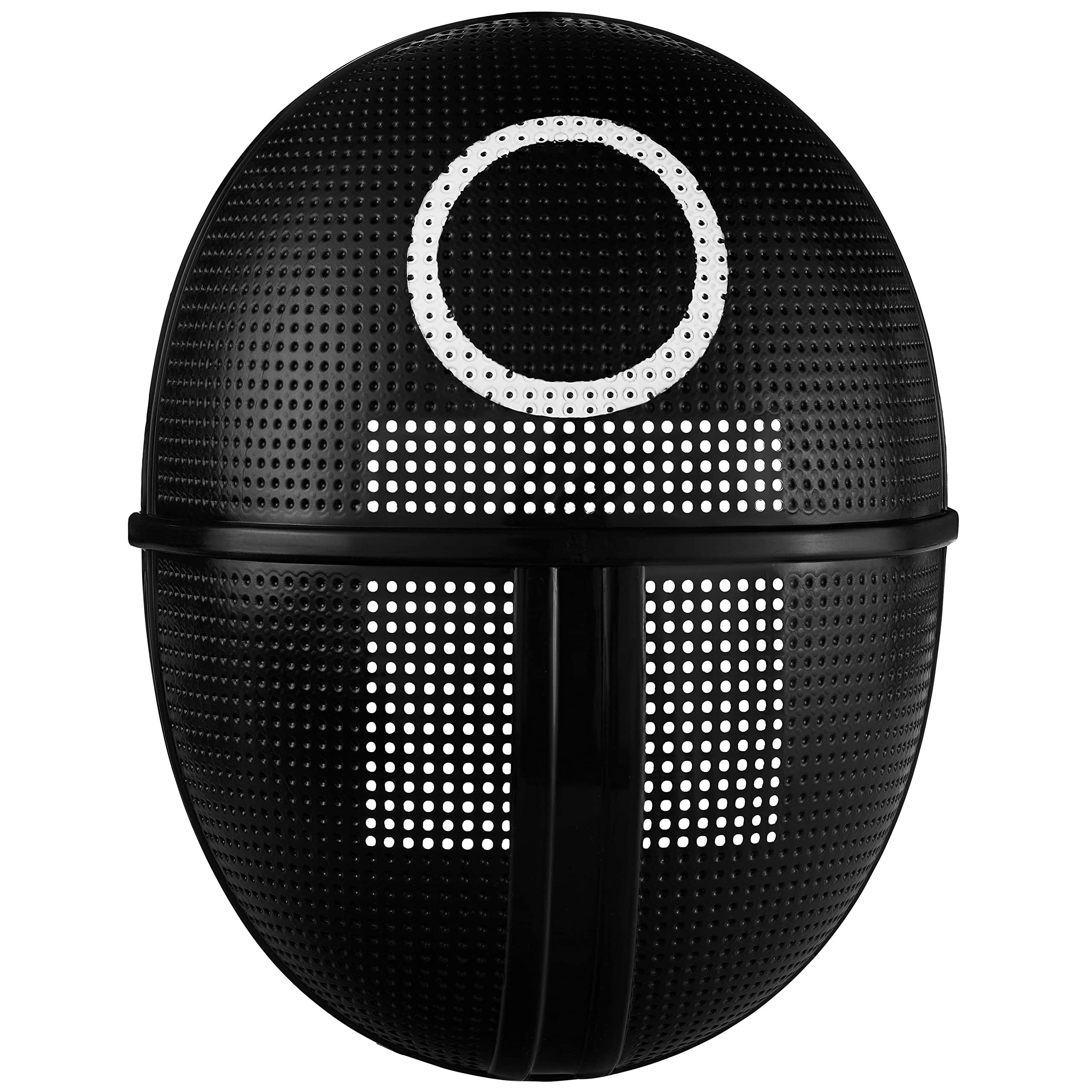 Balinco The Game Mask + Balaclava + Black Gloves + 1x Game Card for Halloween, Carnival & Carnival as Costume for Men & Women (Circle)