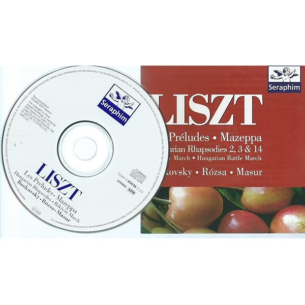 【中古】 Tasso Les Preludes Mazeppa O F．Liszt Liszt: Les Preludes, Mazeppa & Hungarian Rhapsodies - Album