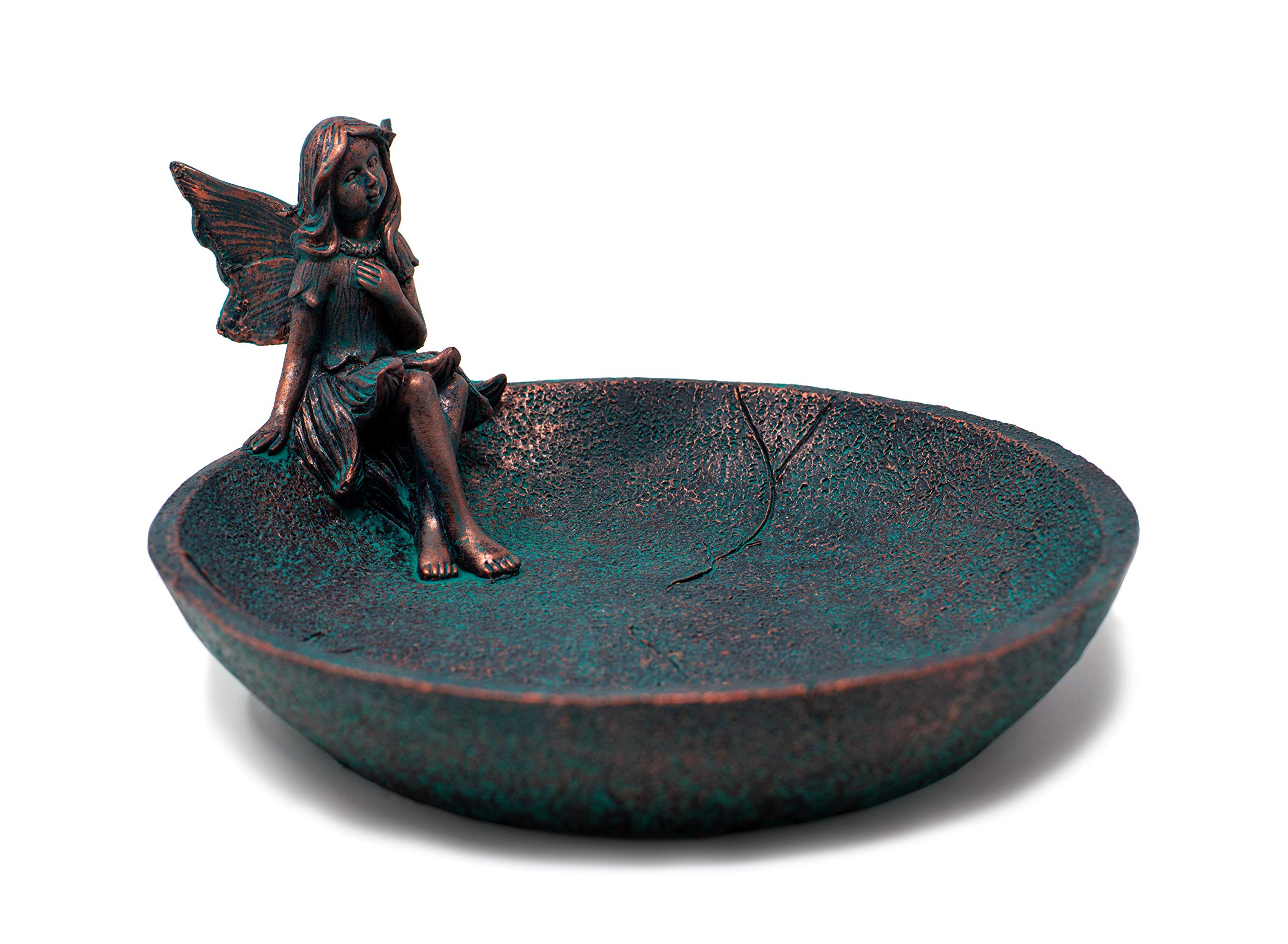 Blümelhuber magical bird bath with sitting fairy