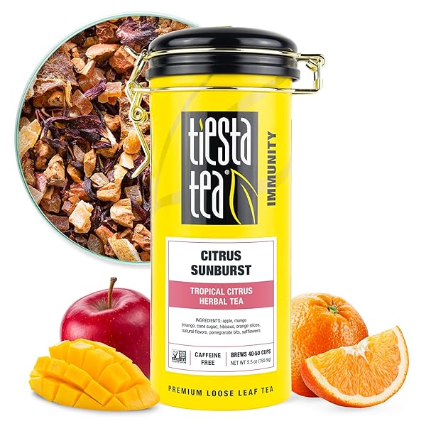 TIESTA TEA – CITRUS SUNBURST, LOOSE LEAF, TROPICAL...