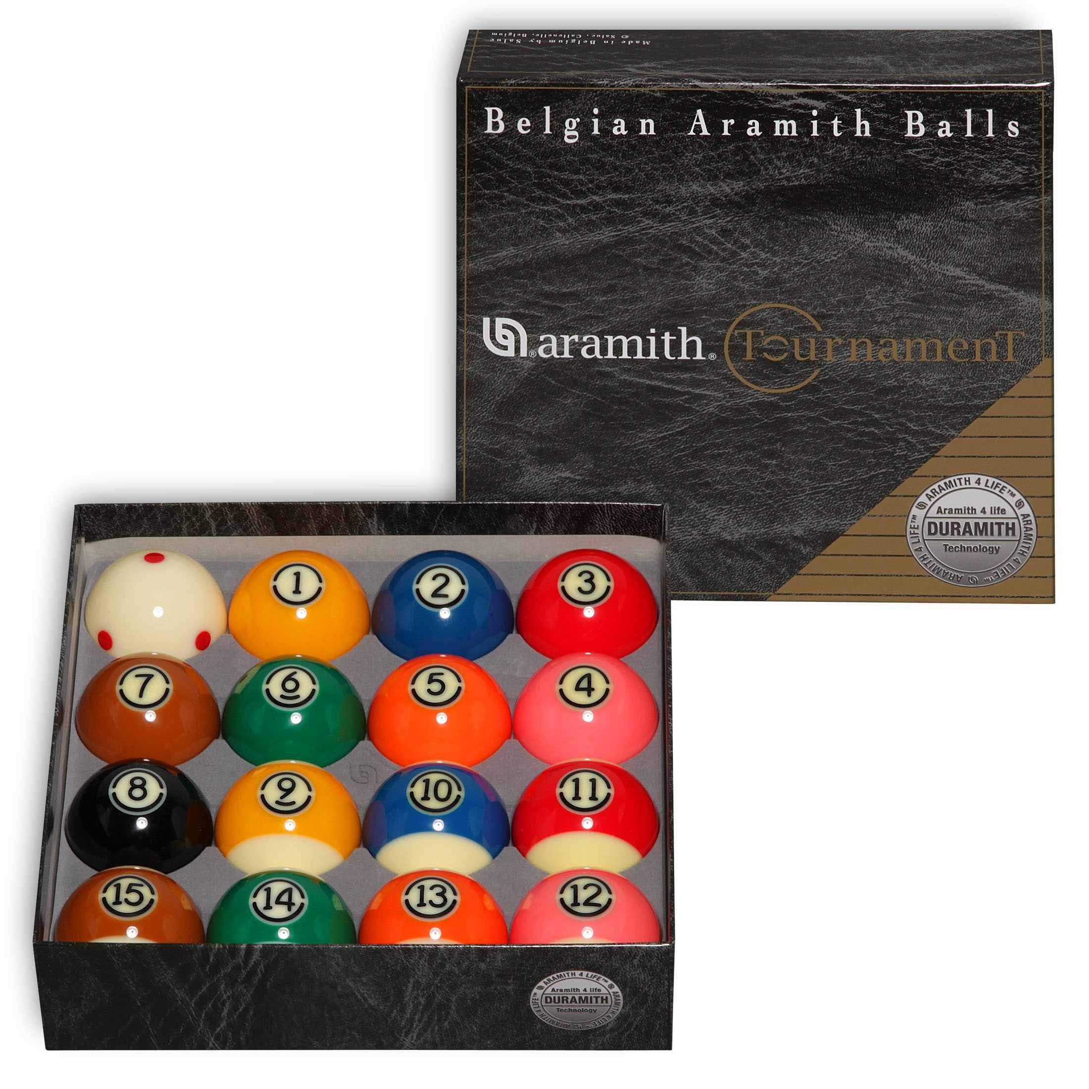 AramithTournament Pro-Cup TV Billiard Pool Ball Set 2 1/4"