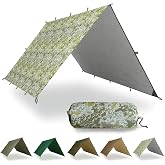 AquaQuest Defender Tarp &ndash; Heavy-Duty Waterproof (20,000 mm) Seam-Taped Rain Fly for Camping, Bushcraft &amp; Survival