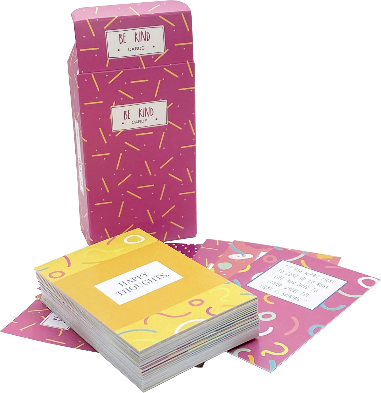 SD Studios - Be Kind Cards - Motivational Quotes, Wellbeing, Gift Tags, Mini Cards, Multicoloured - Image 4