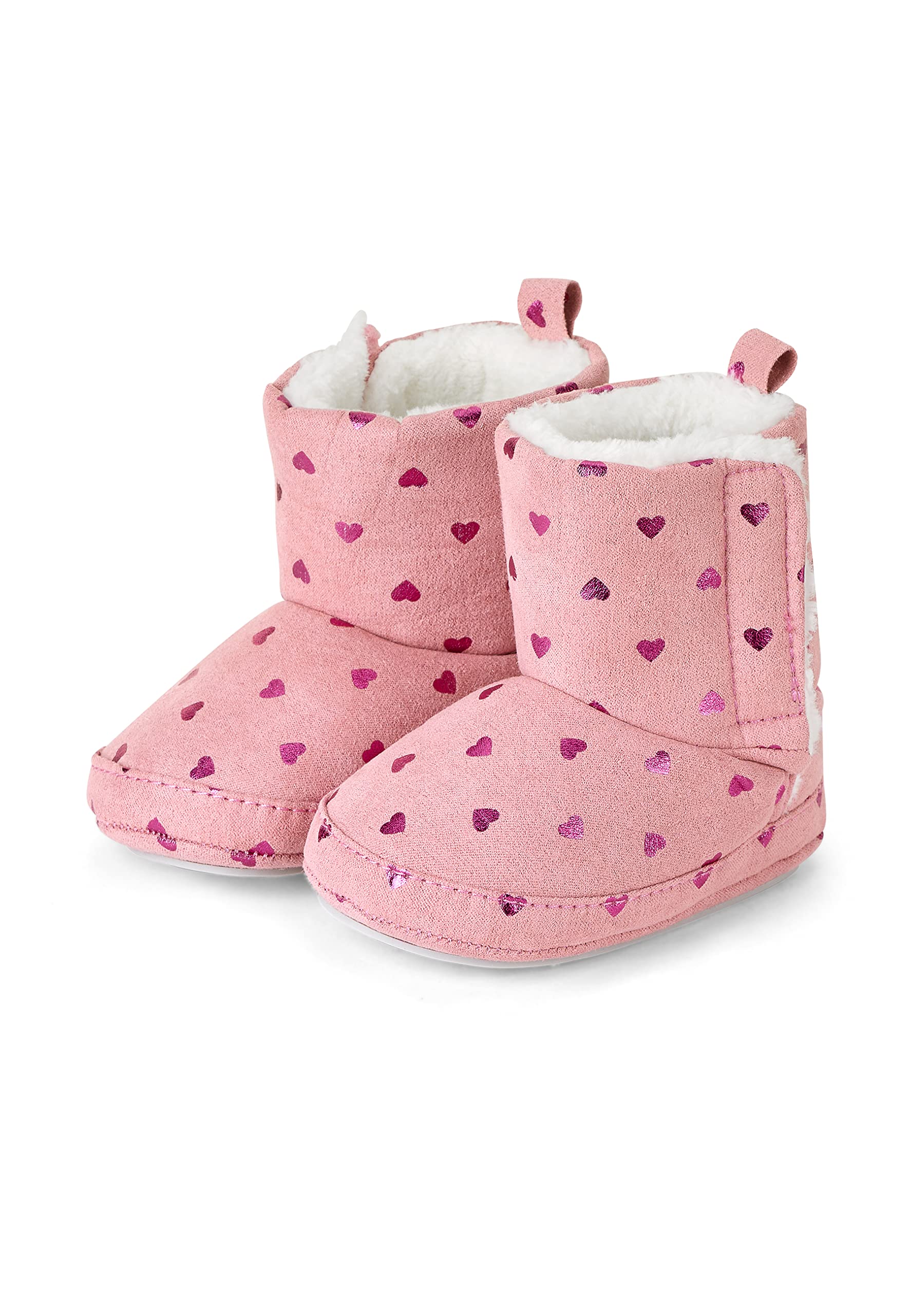 Sterntaler baby booties, Baby Girls’ Boots, Pink (Rosa 5301911), 2 (18 EU)