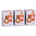Katz Gluten Free Vegan English Muffins. Cinnamon Raisin. Easy to prepare your vegan Breakfast sandwich. Dairy Free, Egg Free, Nut Free, Peanut Free. 11 Oz (pack of 3)