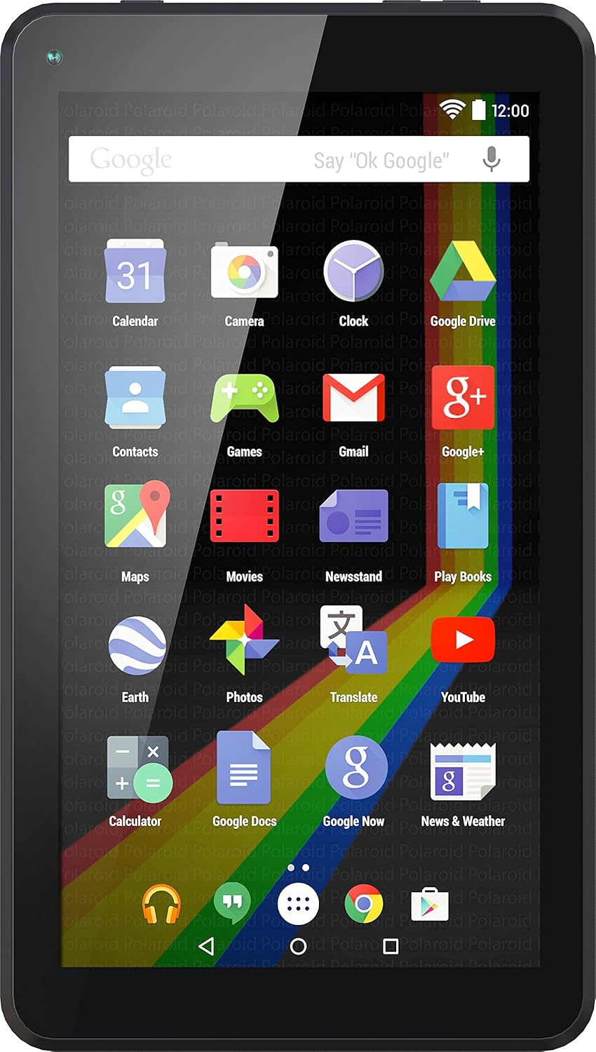 Amazon.com : Polaroid P700BK Quad-Core 7" Tablet Android 5.1 Lollipop with  8GB, Wi-Fi & Bluetooth : Computers & Accessories