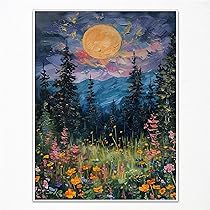 芸術写真 Nature Photograph Full Moon Art Print 芸術写真 Nature Photograph Full Moon Art Print Amazon.com