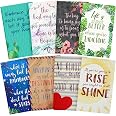 Inspirational 8-Pack Kraft Paper Motivational Journals, A5 Lined For...