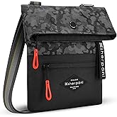 Sherpani Pica, Small Crossbody Purse, Nylon Crossbody Bag, Lightweight Cross Body Bag, Shoulder Bag, Purses for Women, Travel Bag, RFID Protection (Dream Camo)