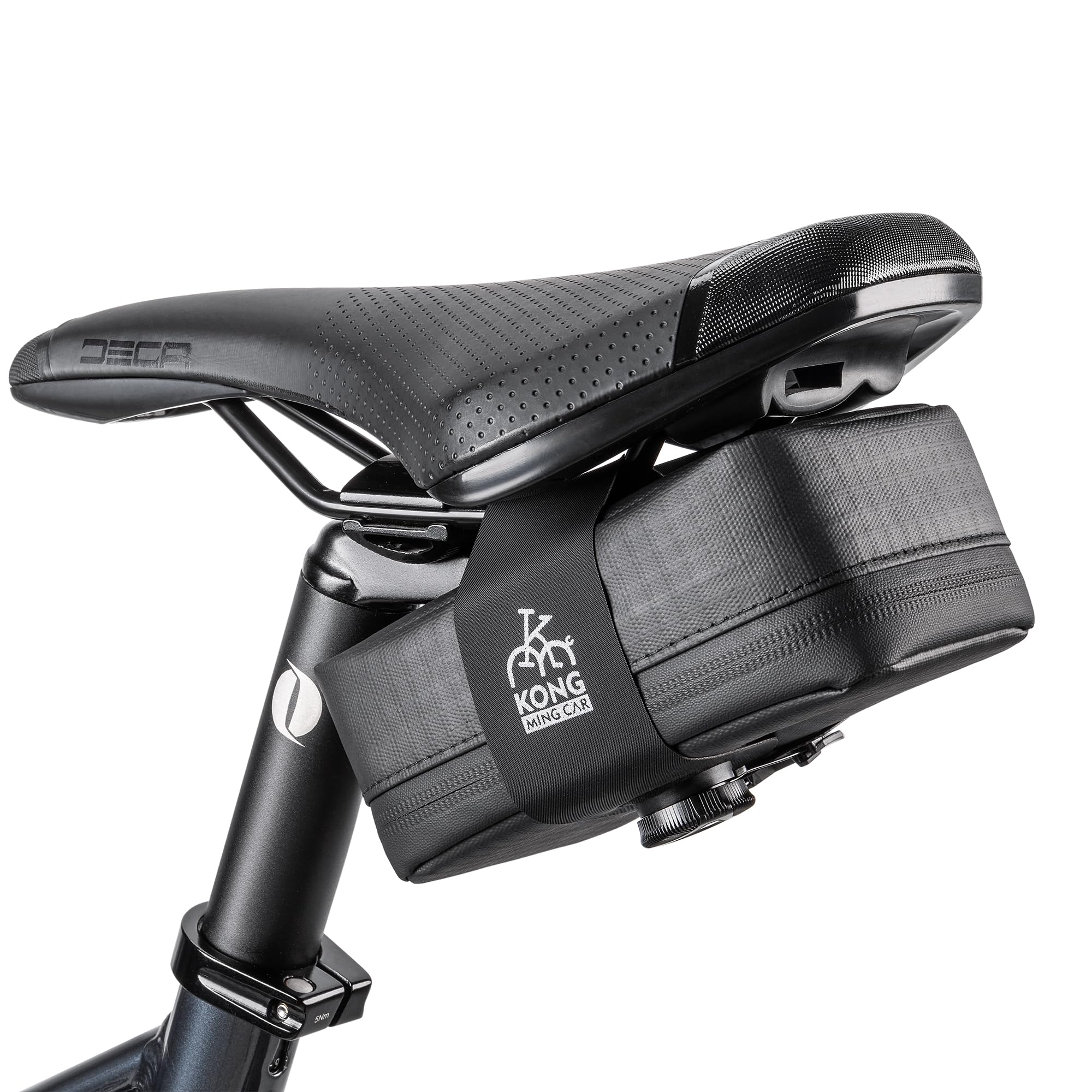 Photo 1 of KONG MING CAR Bike Seat Bag, Bike Saddle Bag Under Seat, Mountain Road Bike Bag Under Seat Packs, Bicycle Saddle Tool Bag, Cycling Bag