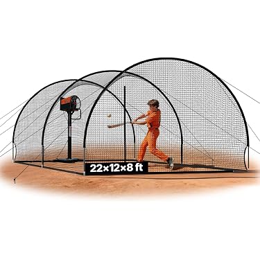 Cage De Frappe Baseball Portable - Filet Pop-up - 3 Tailles - Pour Jardin/arrière-cour