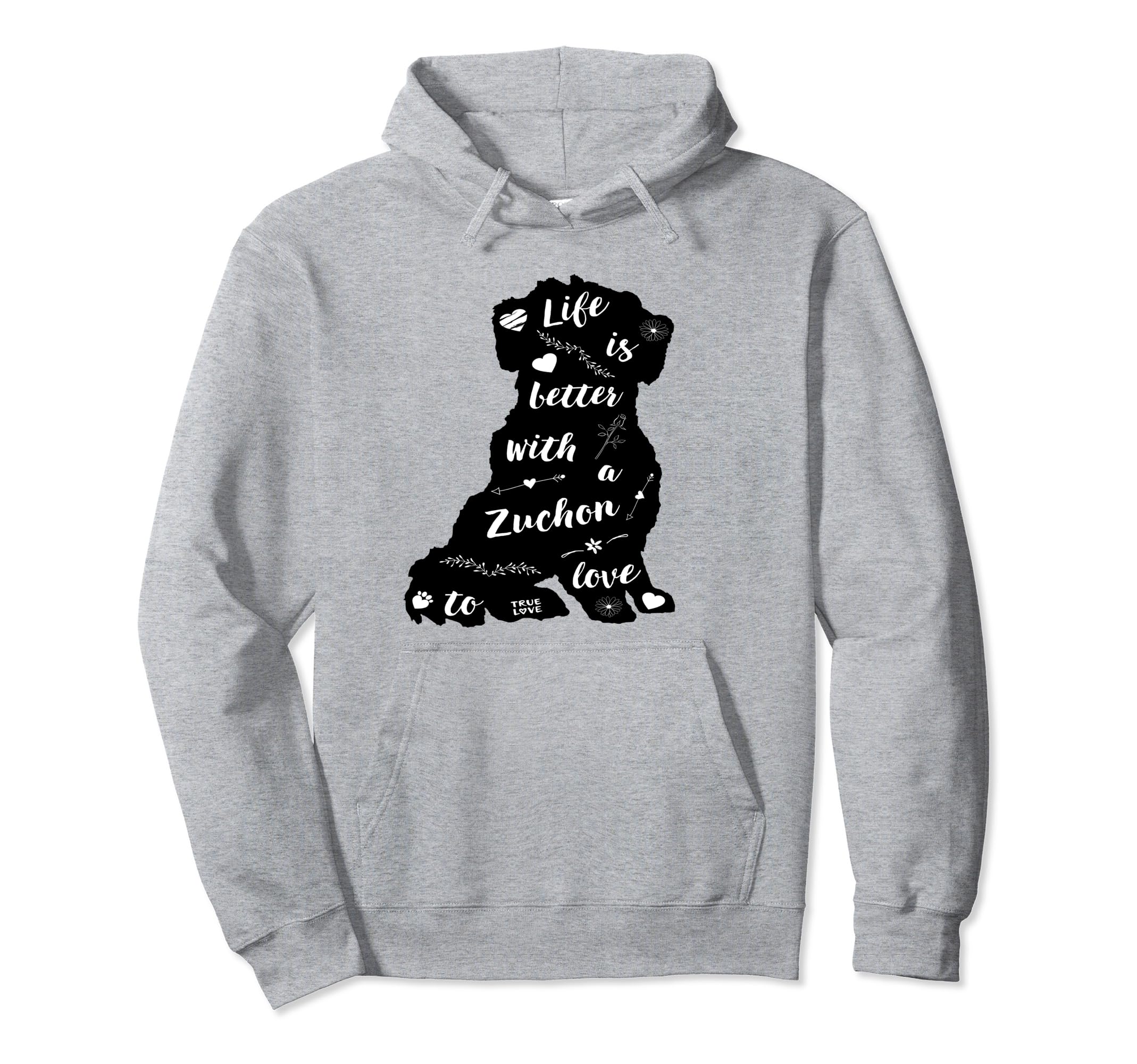 Zuchon Dog Design for Zuchon Dog Lovers Pullover Hoodie
