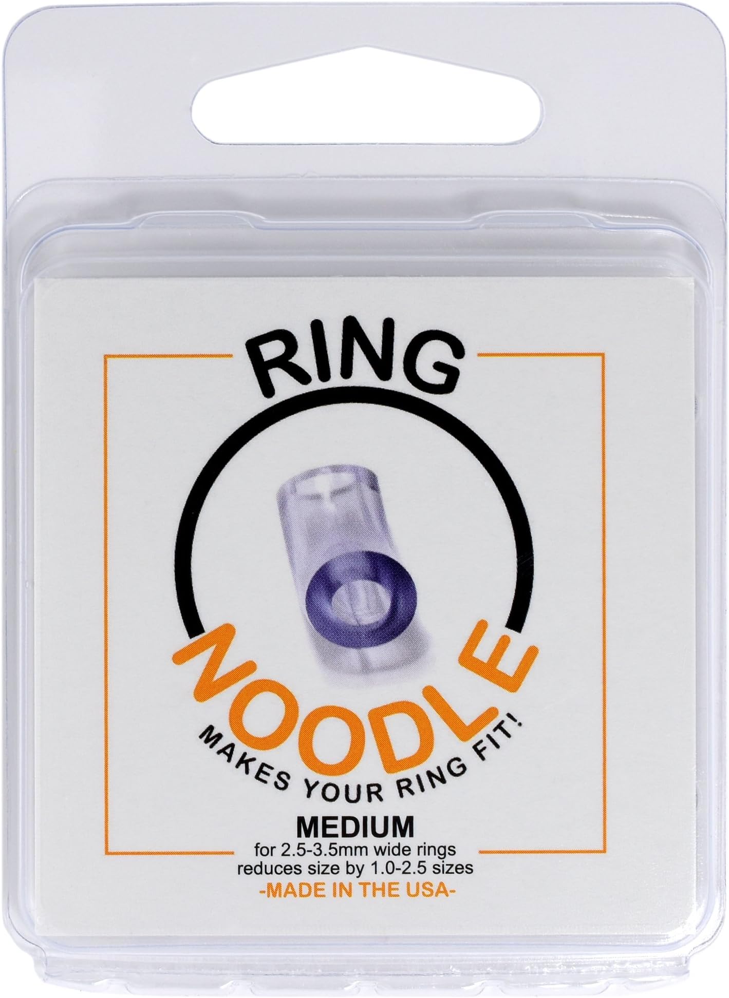 RING NOODLE Ring Guard 12 Pack (Medium) - Easy Ring Adjuster