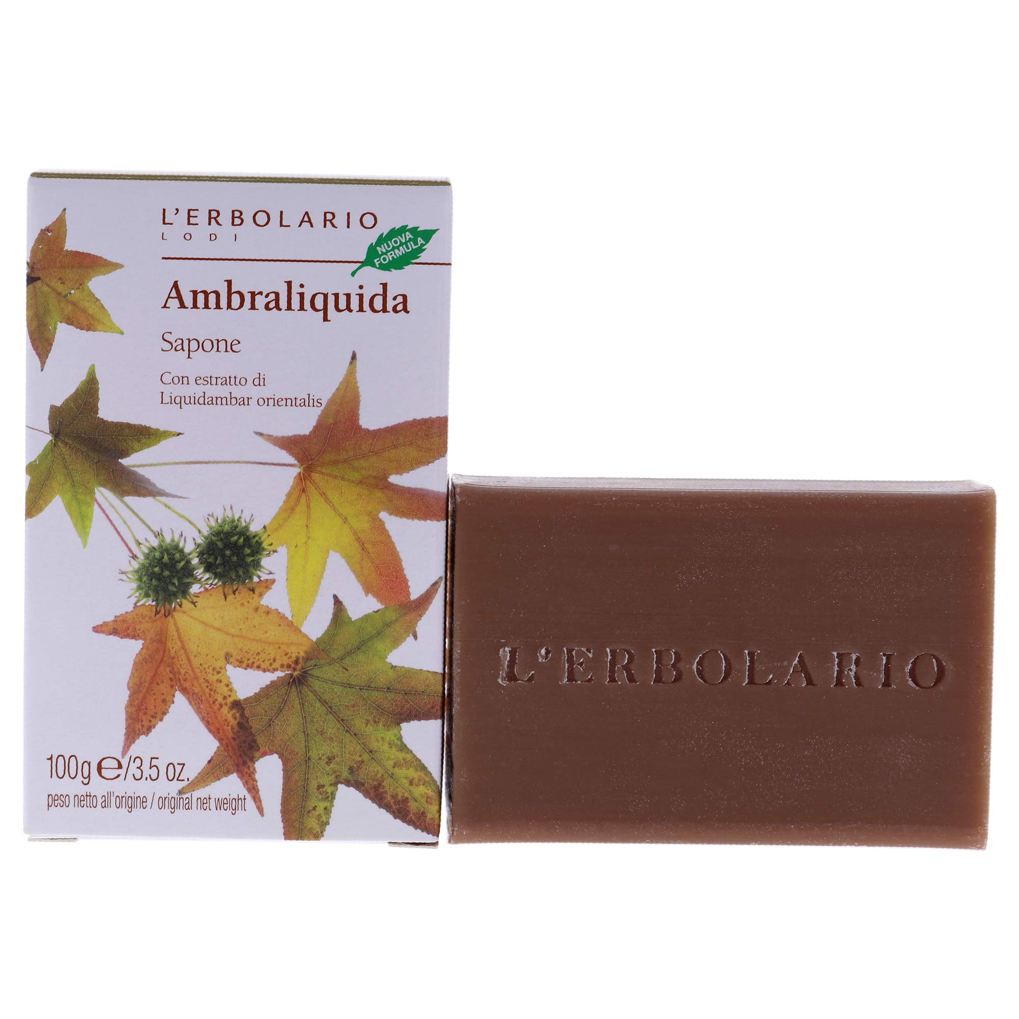 L'Erbolario Ambraliquida Soap 100g