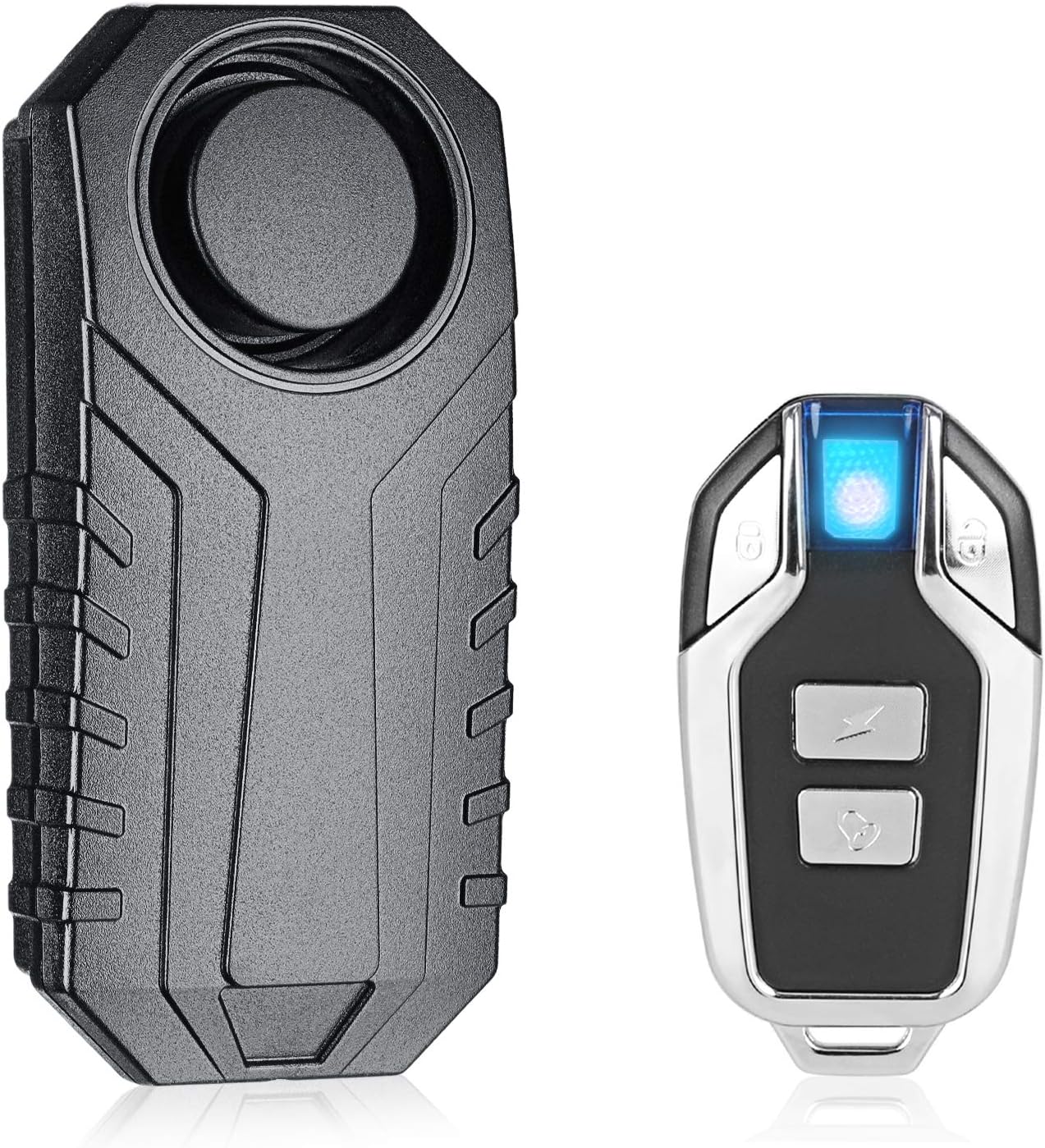 Amazon 進化版 3段階音量調整 Heshare 車 セキュリティ アラーム バイク 防犯アラーム 車 防犯ブザー セキュリティアラーム 自転車 盗難防止 グッズ 振動アラーム 113db 大音量 自転車 自動車 自宅 ドア 窓 防犯対策 カーアラーム 車 バイク