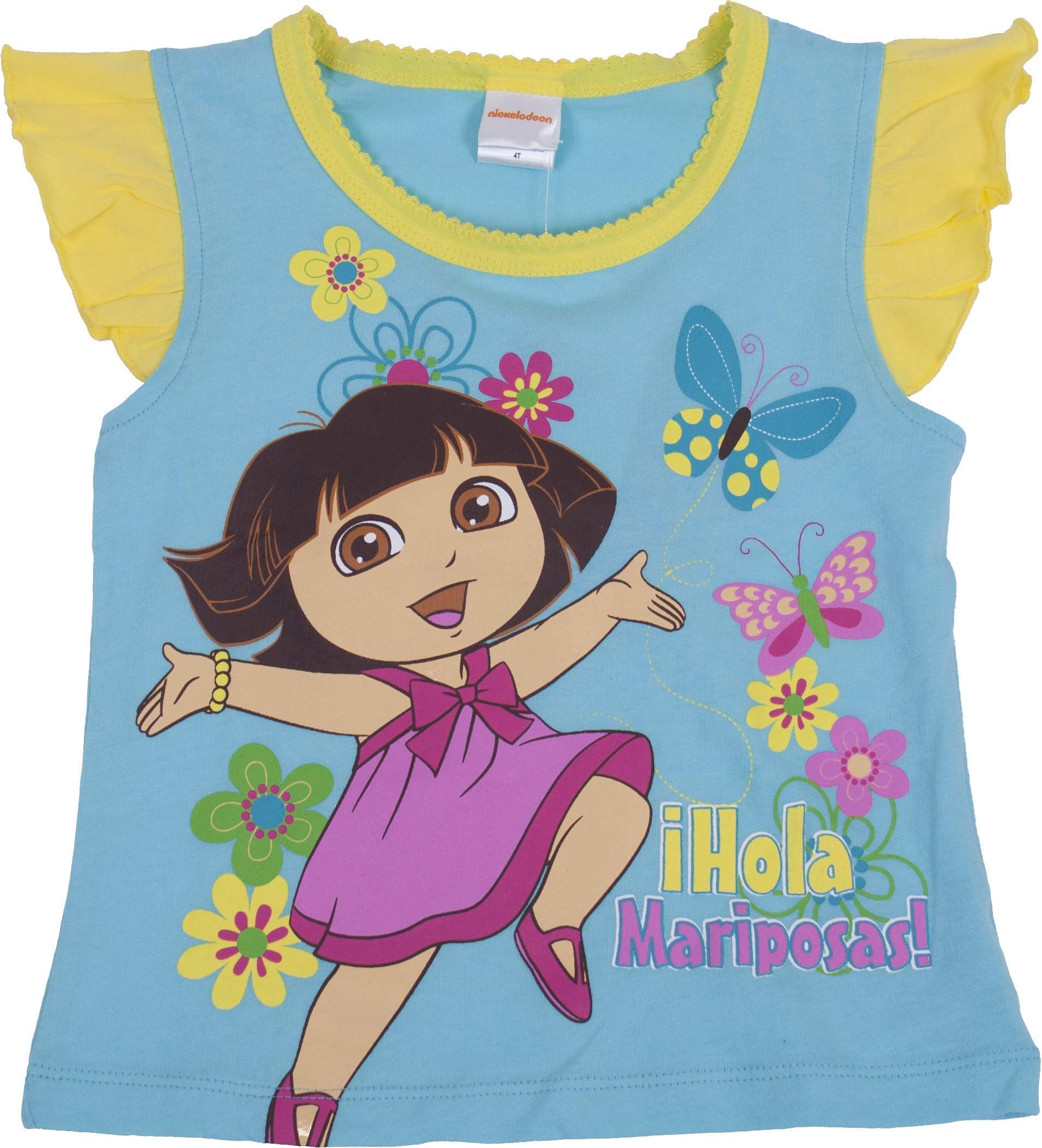 Dora The Explorer Hola Three Piece Sleepwear/Pajamas - Toddler
