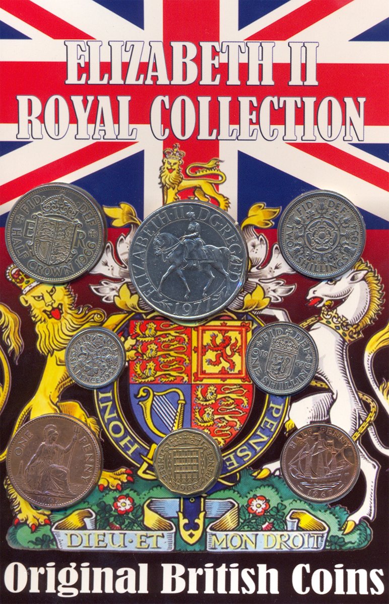 Elizabeth II Royal Collection - Original British Coins …