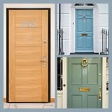 Ywonoby 3 in. Self Adhesive Stainless Steel House Numbers Silver (6) view 6