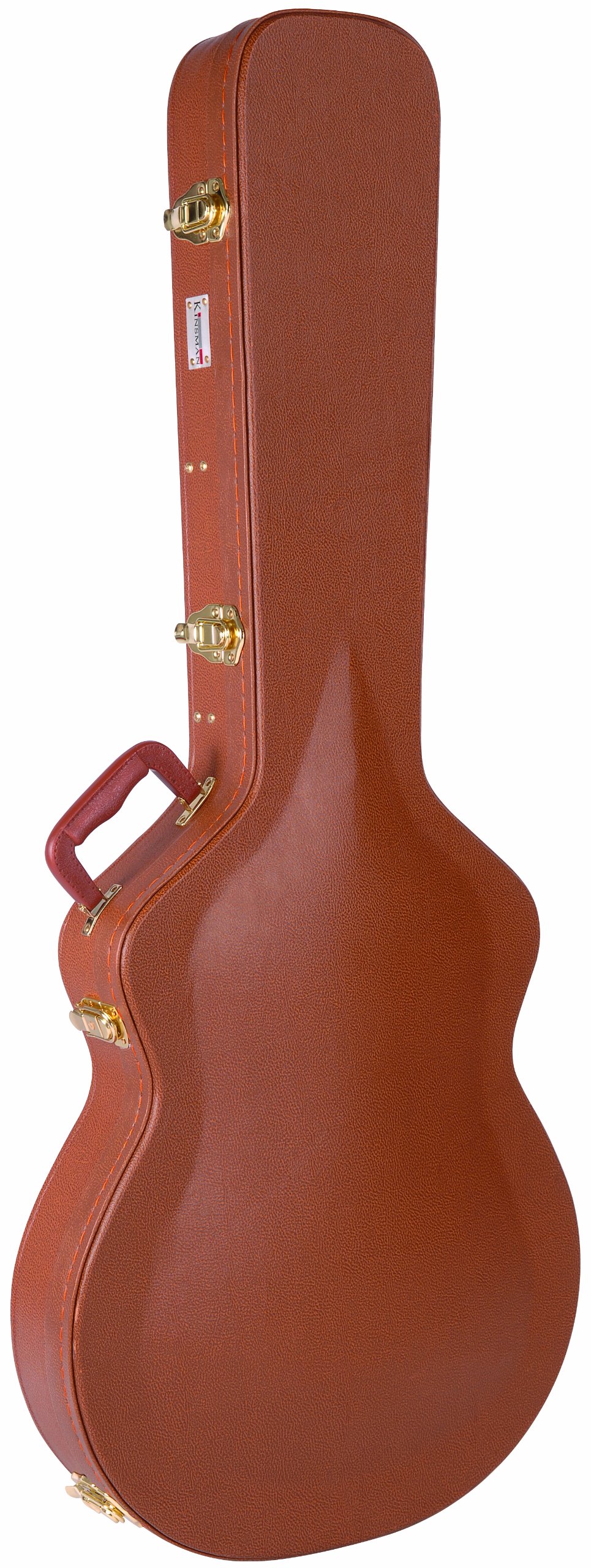 KINSMAN LP GUITAR CASE- BROWN