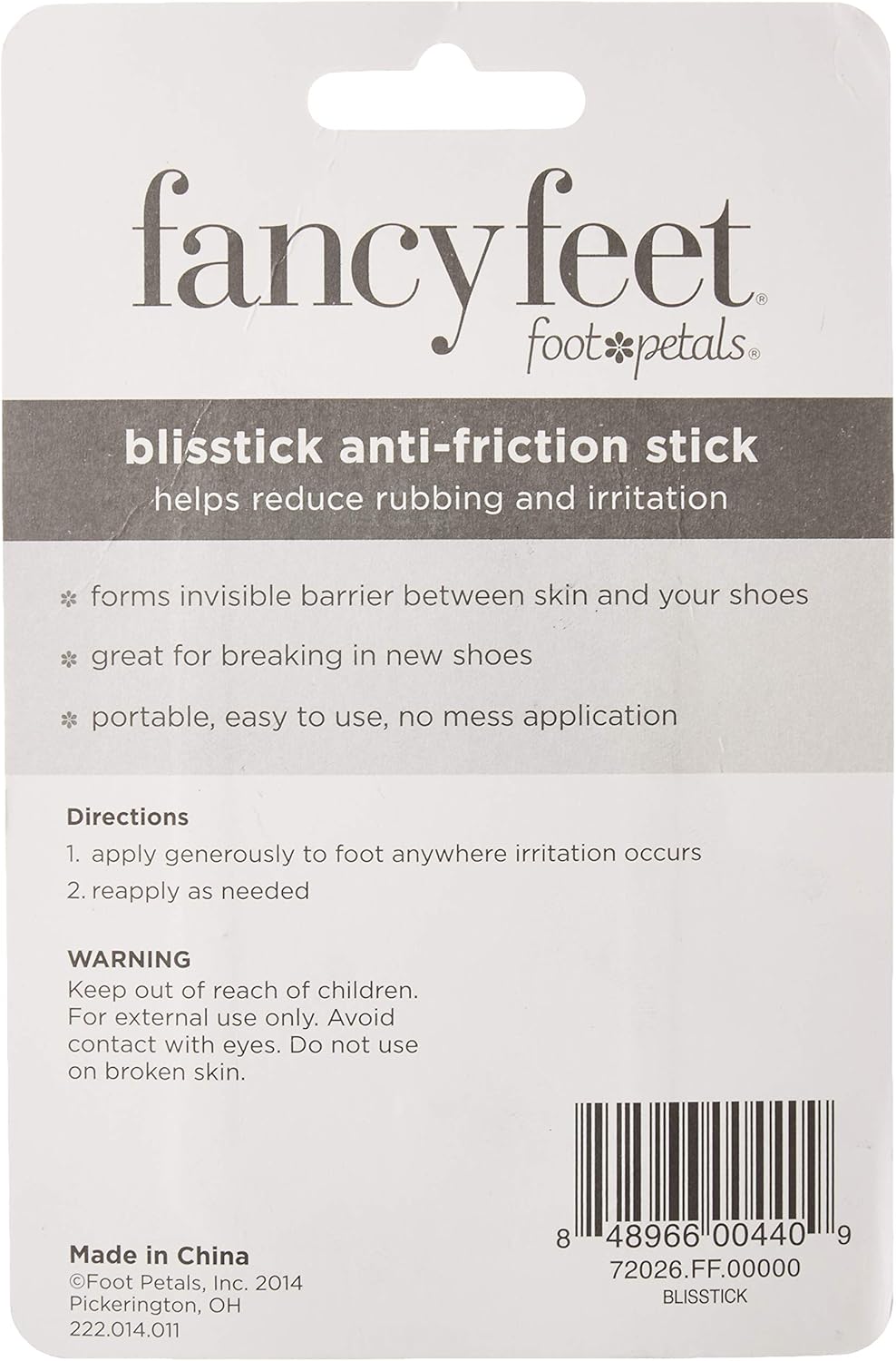 Fancy Feet Women's Blisstick Anti-Friction Barrier: Shoes