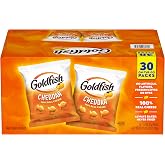 Goldfish Cheddar Crackers, 1.5 oz. Snack Packs, 30 Count