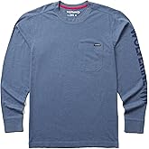 Wolverine Mens Classic Graphic Longsleeve Pocket Tee