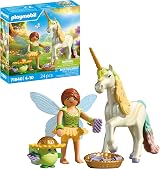Playmobil Magic Unicorns Unicornio flor de sol con hada