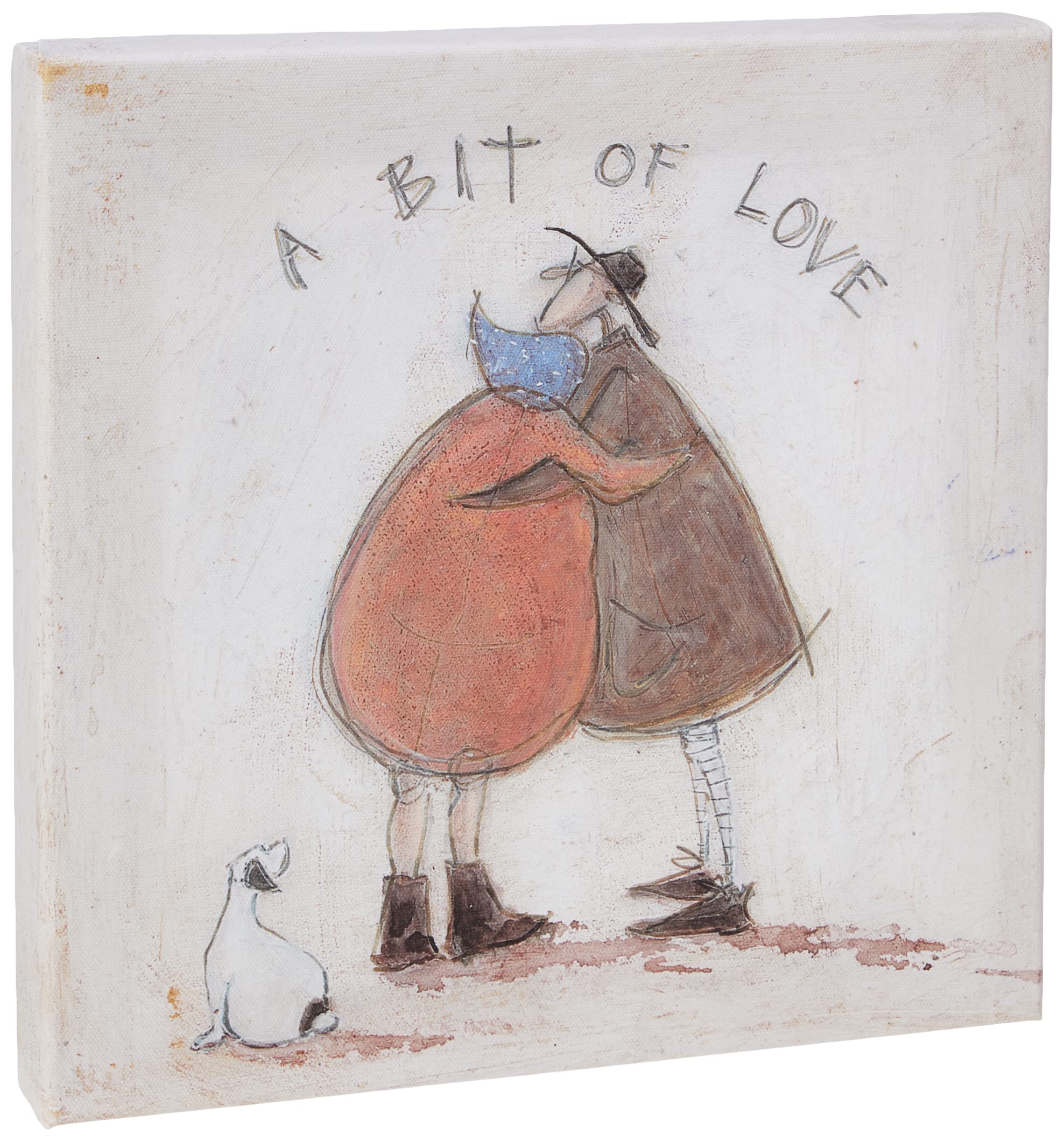 Sam Toft WDC91670 (A Bit of Love) 30 x 30cm Canvas
