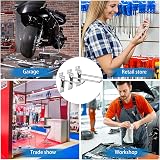 MYOYAY 100x 15cm Slatwall Hooks 3KG Load 4.2mm Thick Metal Pegboard Display view 6