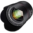 Samyang AF 75mm F1.8 Compact Auto Focus Telephoto Lens for Sony FE Mount, Black (SYIO75AF-E)