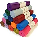 Bean Products Yoga Monster Mat - Extra Thick 1/4" - Extra Long 72" - 24" Wide - Non-Toxic - Premium Quality - SGS Certified - No Phthalates or Latex - Non-Skid