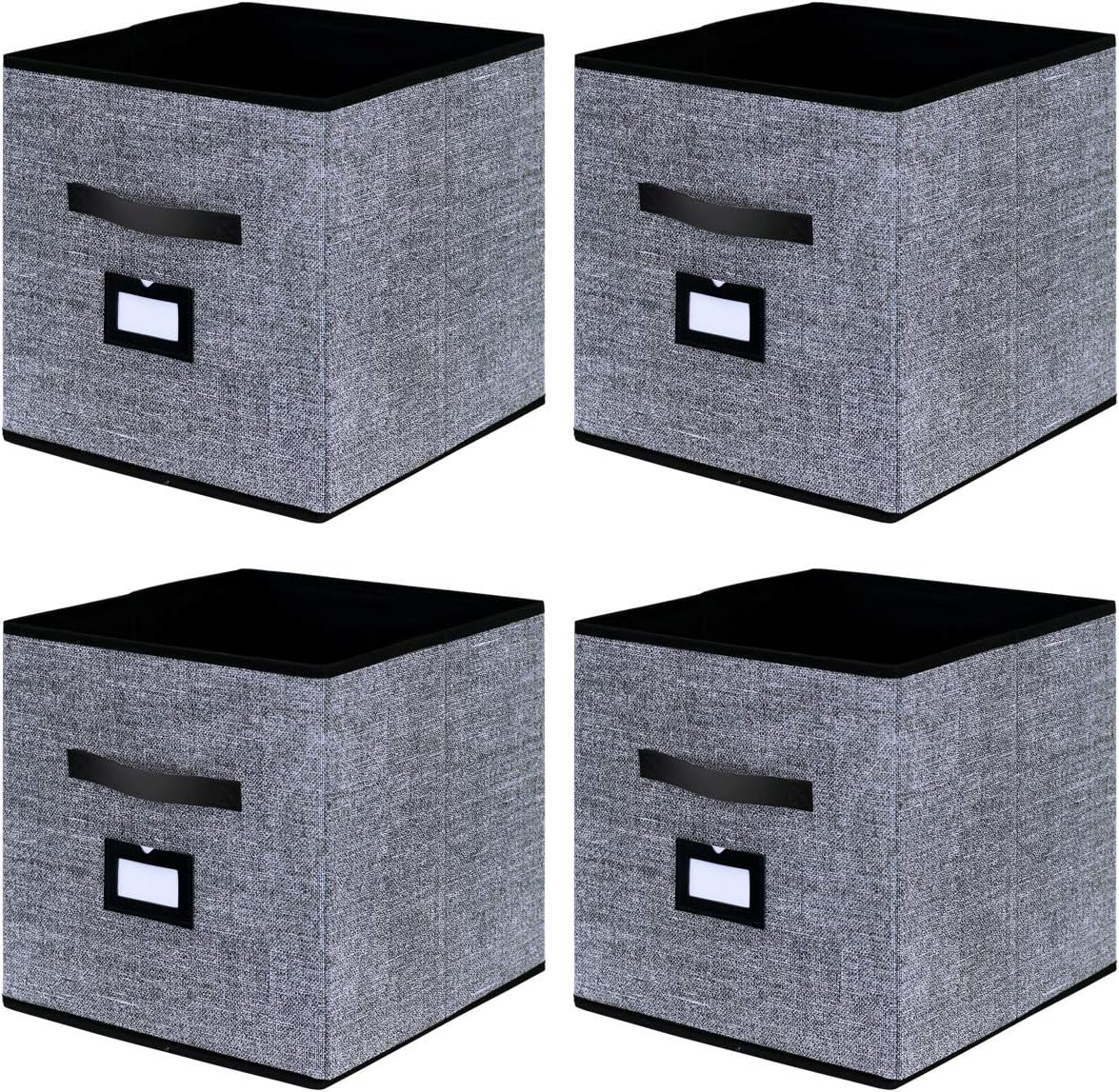 Onlyeasy Cloth Storage Bins Foldable Cubby Storage Bin