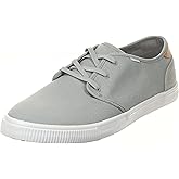 TOMS mens Carlo Sneaker, Drizzle Grey Heritage Canvas (Vegan), 8.5 US