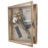 GraduationMall 13x16 Shadow Box Frame Solid Wood