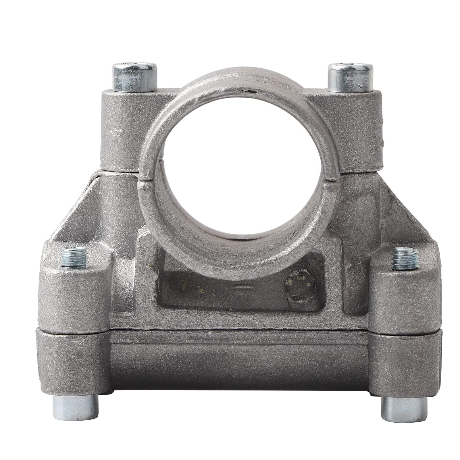 Handle Bracket Clamp with Bolts, Handle Bracket Clamp Handheld Holder for Strimmer Trimmer Brushcutter Tube Gardening Accessories 28mm (Cross bracket (28, 19))