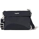 Baggallini womens Securtex Anti-theft Memento Crossbody Bag