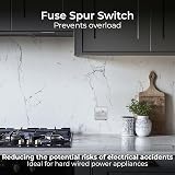 British General BG Nexus Metal Switched Fused Connection Unit 13A LED view 4