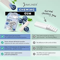 JAWLINER Hard chewing Gum, Jawline gum - Sugar Free