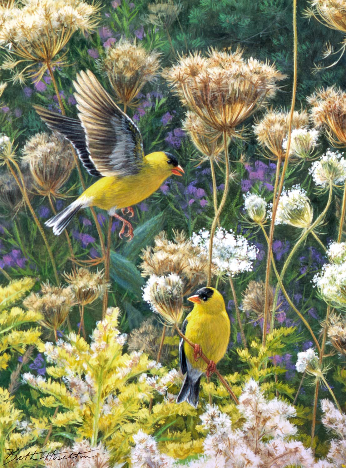 Buffalo Games - Beth Hoselton - Golden Opportunity - 1000 Piece Jigsaw Puzzle