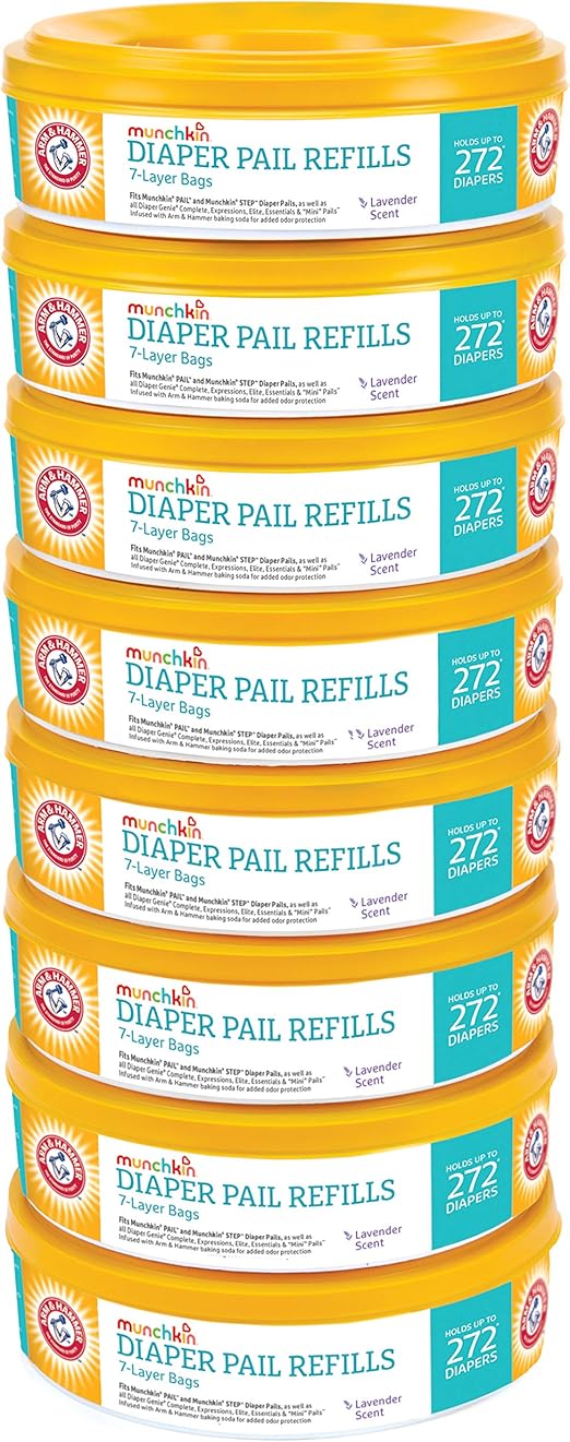 munchkin diaper pail refills amazon