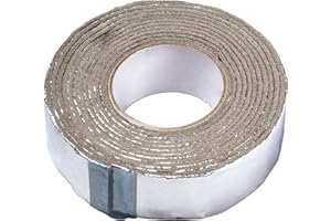 THERMWELL PRODUCTS Frost King FV15 Foam and Foil Pipe Insulation, 15', 2"x 1/8" x 15ft, Silver