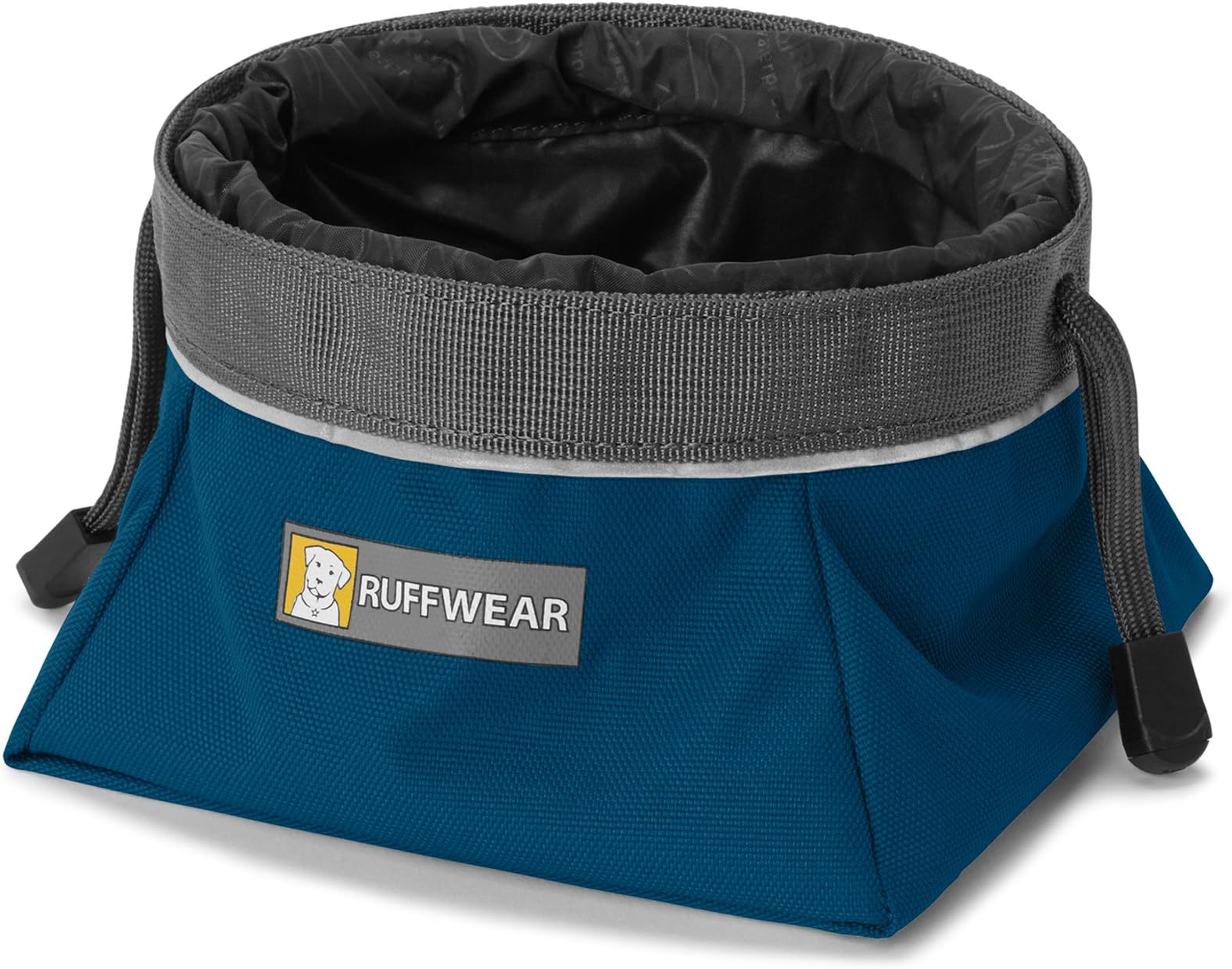 RUFFWEAR - Quencher Cinch Top, Waterproof, Collapsible, Closeable Dog Bowl, Forest Green, Medium